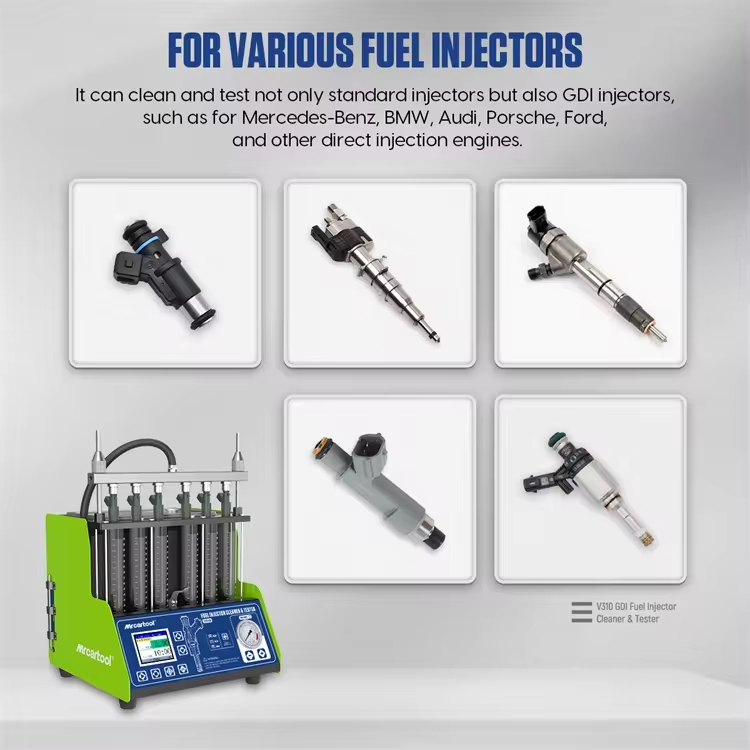 เครื่องทดสอบหัวฉีดน้ำมันเชื้อเ - Fuel Injector Tester บทวิจารณ์และราคา
